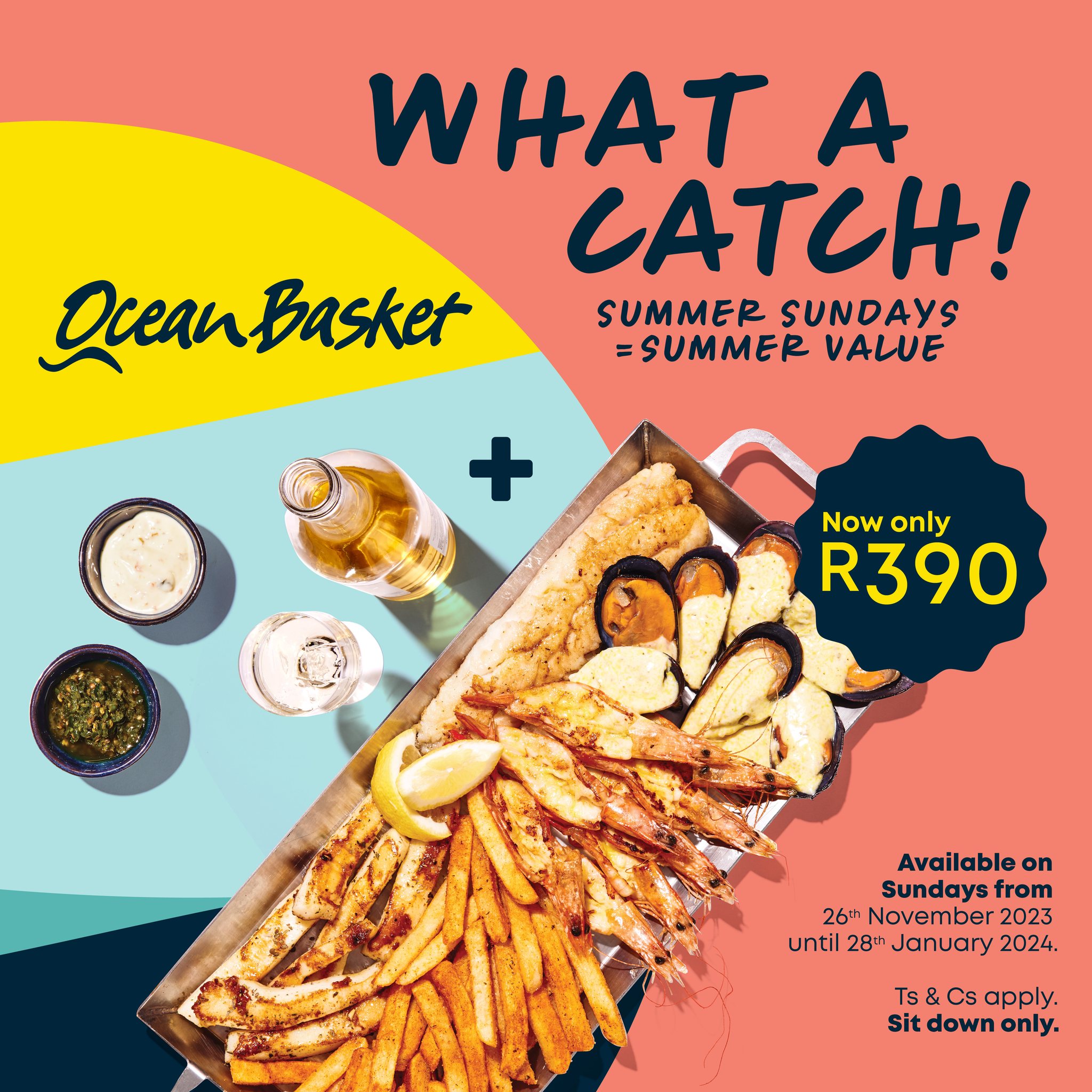 Ocean Basket Summer Sunday Special
